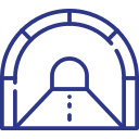 tunnel Tunnel engineering recruitment icon representing specialized infrastructure hiring